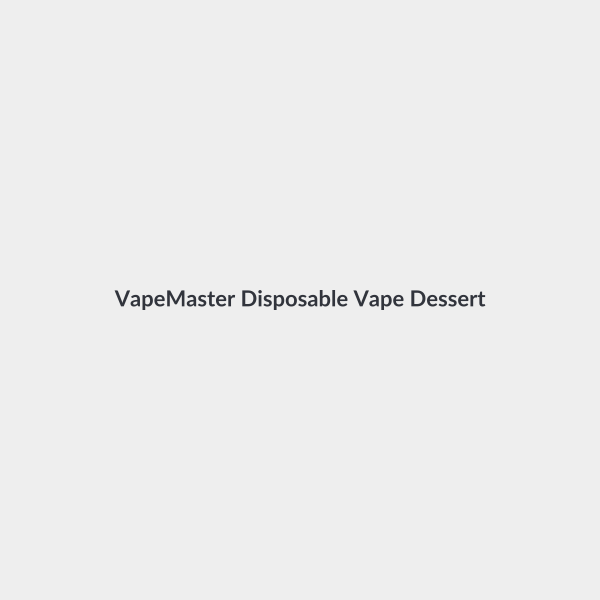 VapeMaster Disposable Vape Dessert 